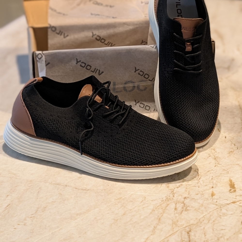 Black and Brown Men's Shoes